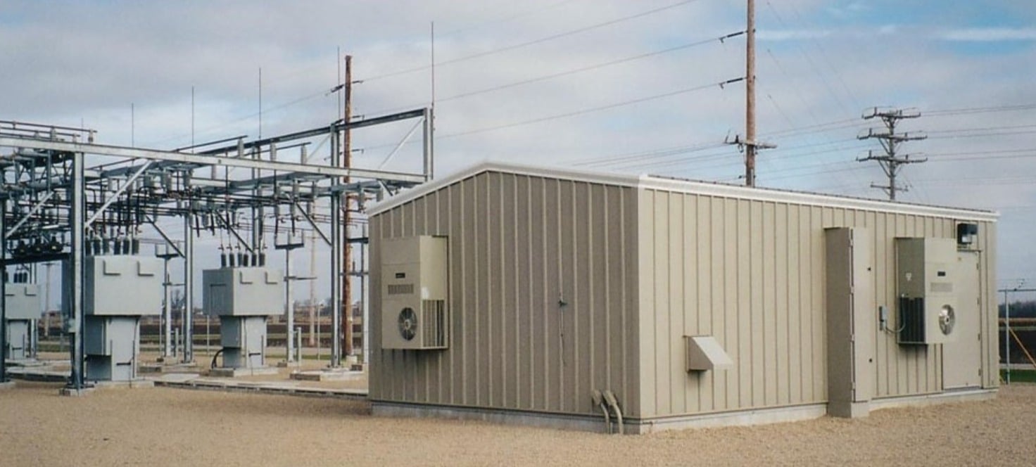 transmission and distribution control buildings