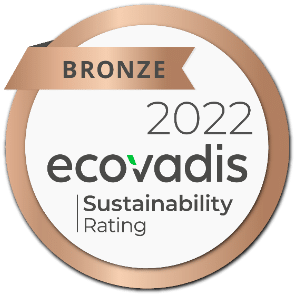 Bronze 2022 EcoVadis Sustainability Rating